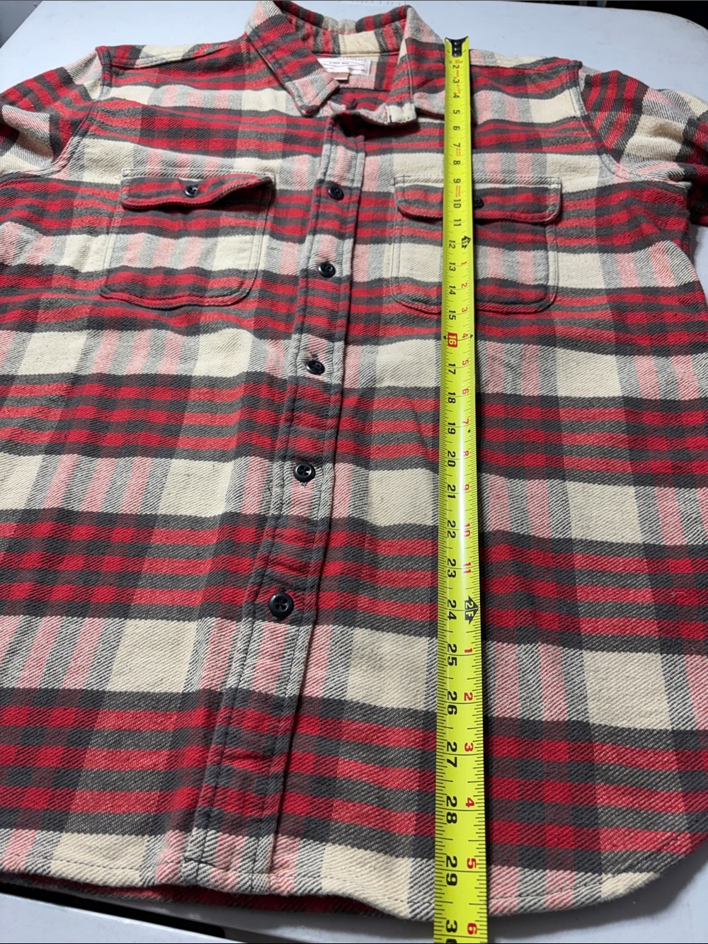 Filson Heavyweight Twill Cotton Flannel Shirt - Picture 7 of 9